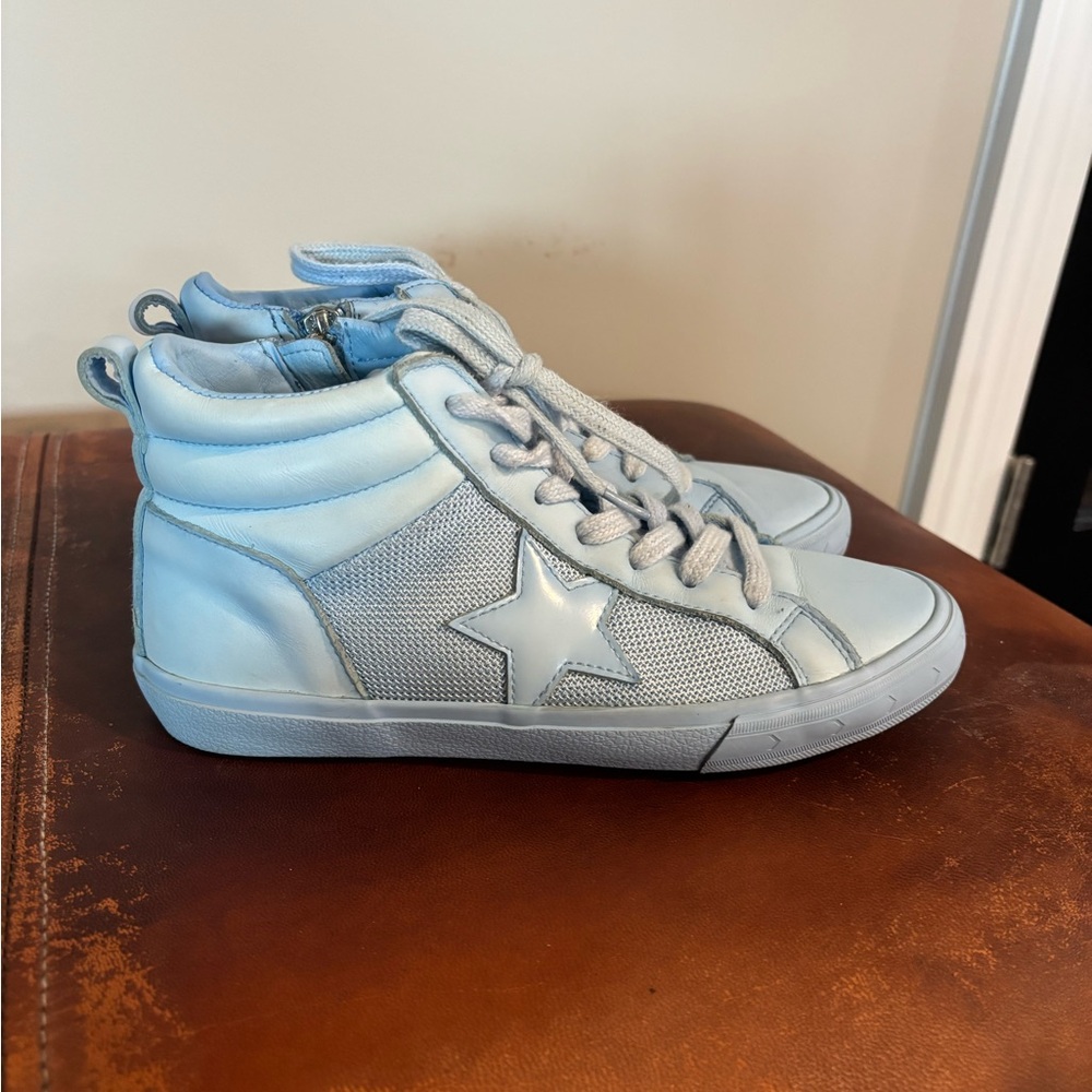 Vintage Havana Light Blue High-Tops